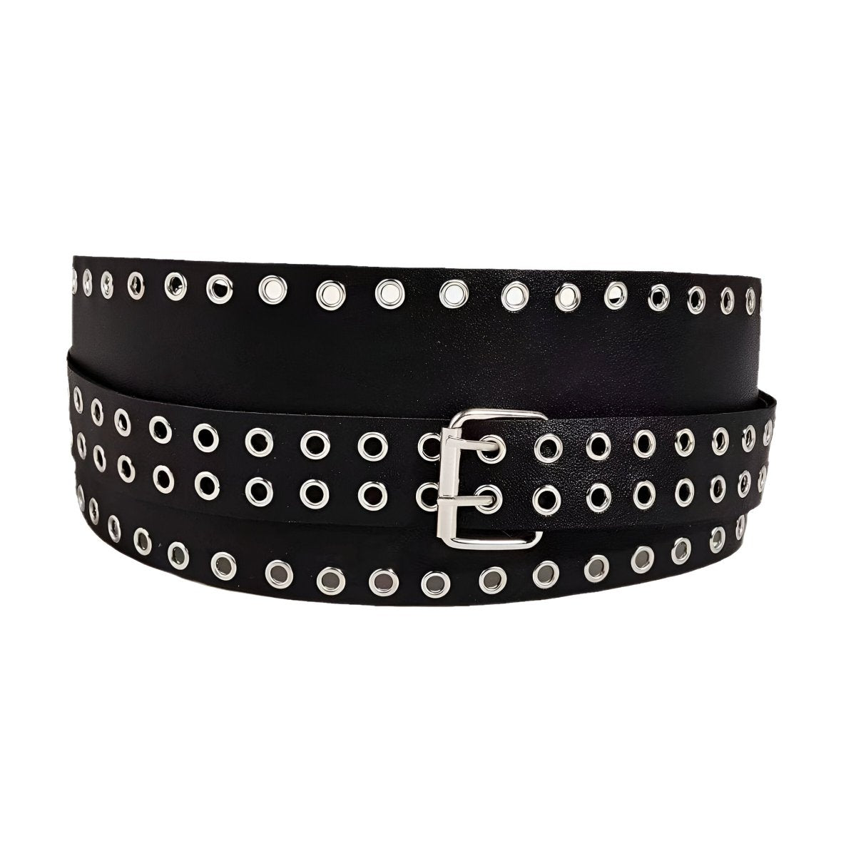 Belt Extra Wide XXL to buckle double prong, model Kaile - Zictor
