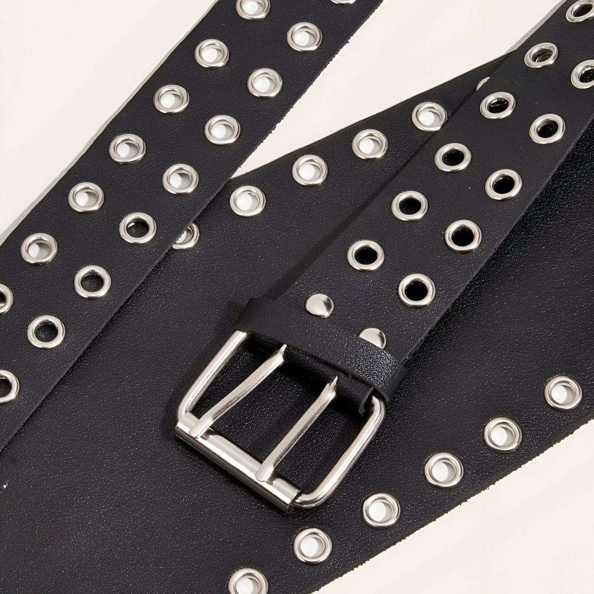 Belt Wide Xxl TO Buckle Double Prong Model Sachae by Zictor