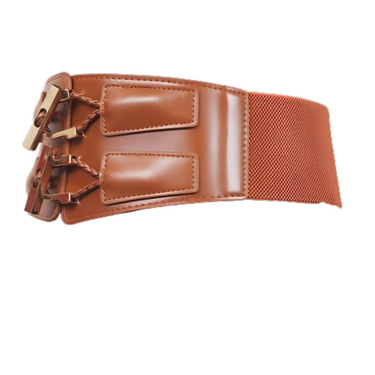 Belt Wide Xxl TO Double Buckles And Cordelettes Model Averyy by Zictor