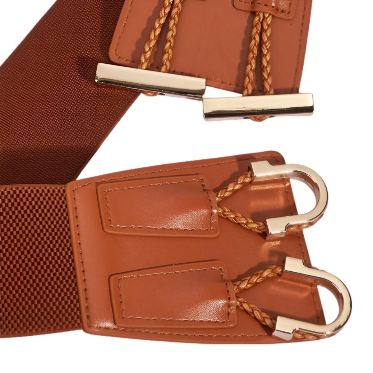 Belt Wide Xxl TO Double Buckles And Cordelettes Model Averyy by Zictor