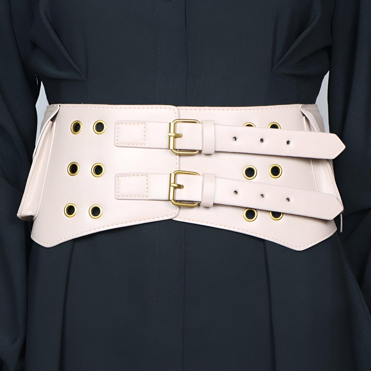 Belt Wide Xxl TO Double Buckles With Poche Model Kerri by Zictor