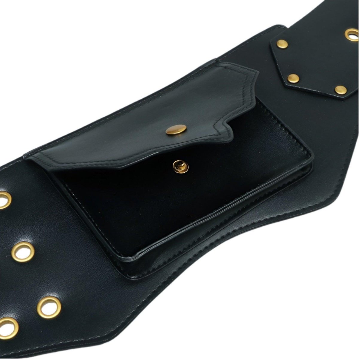 Belt Wide Xxl TO Double Buckles With Poche Model Kerri by Zictor