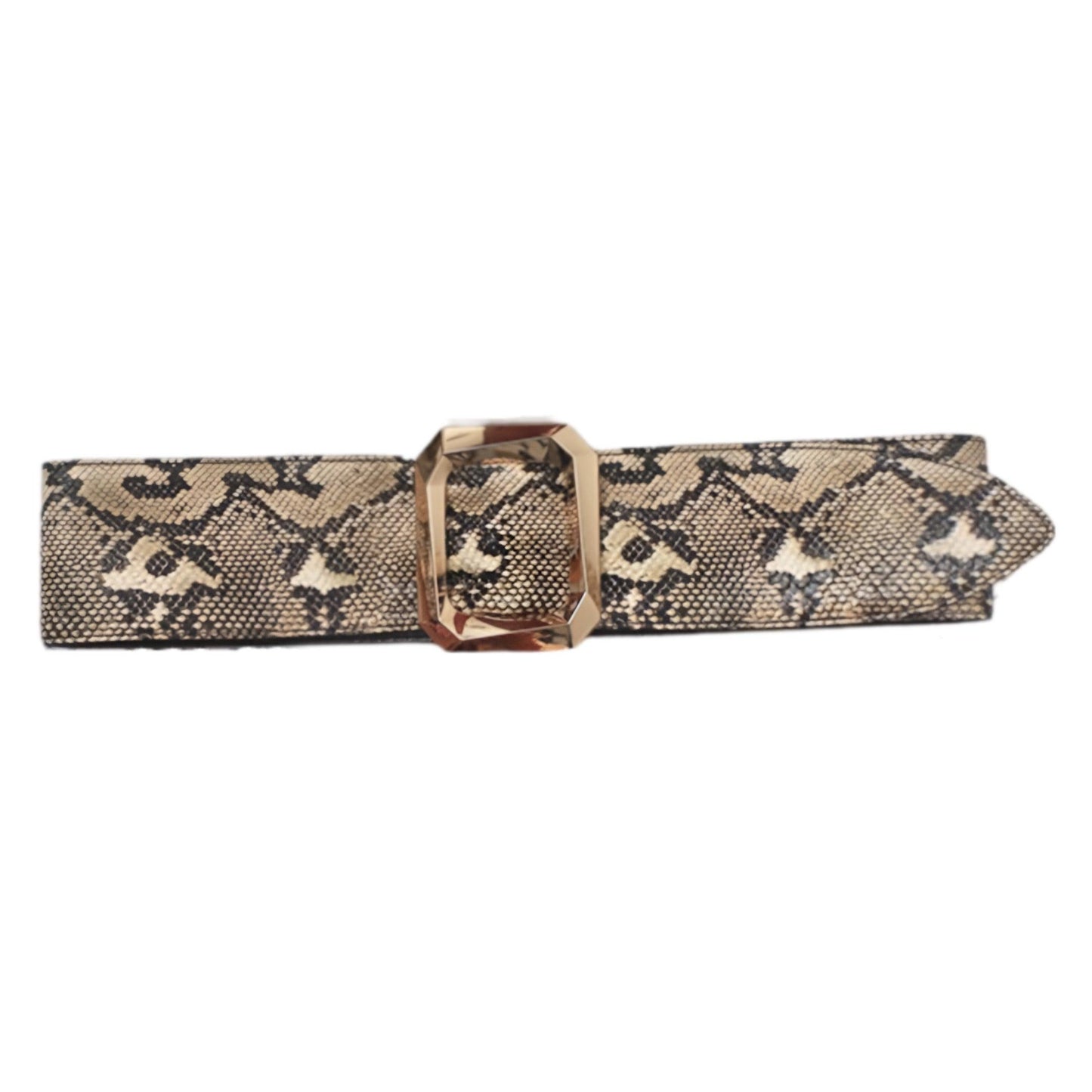 Belt Extra Wide XXL to imprimé léopard, model Connie