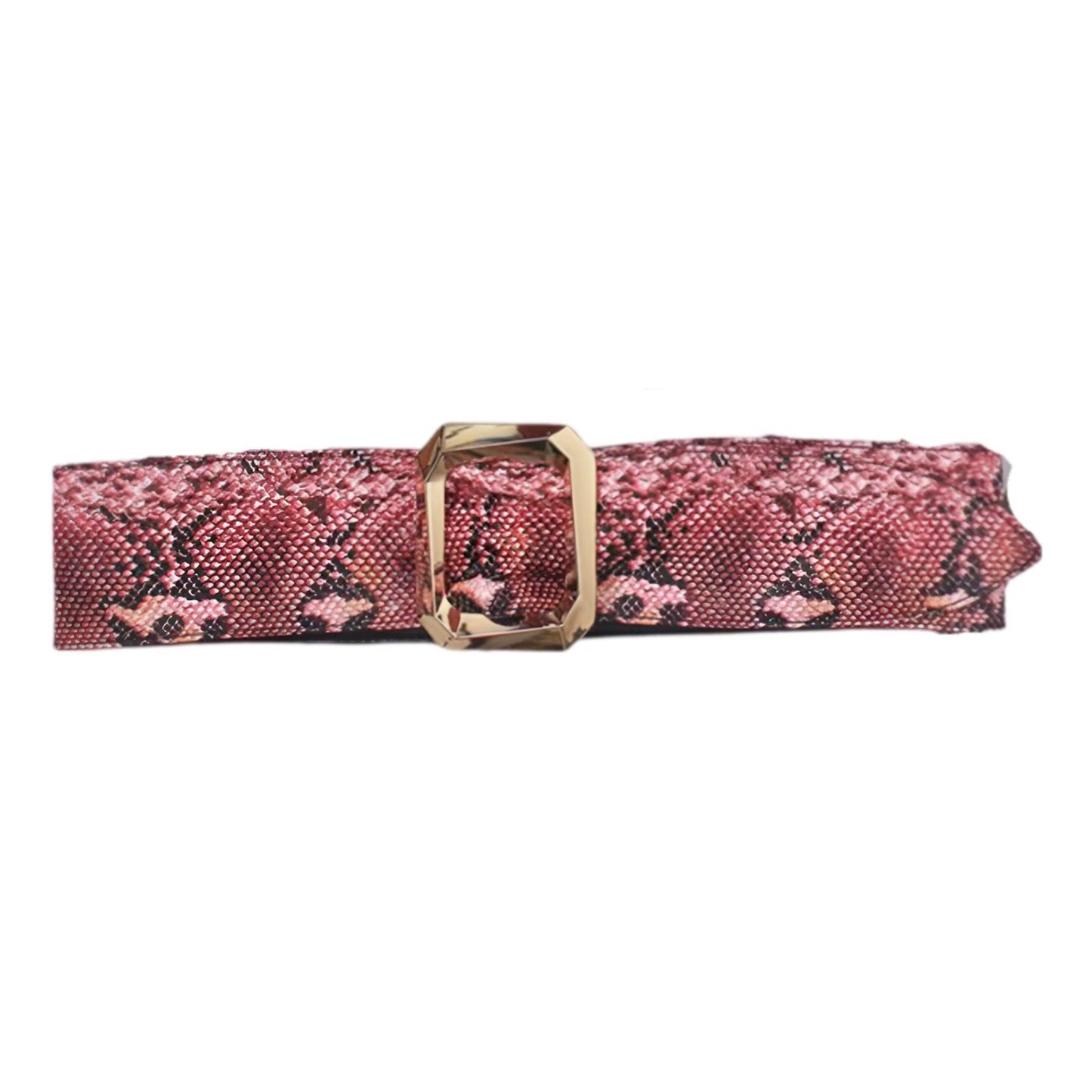 Belt Extra Wide XXL to imprimé léopard, model Connie