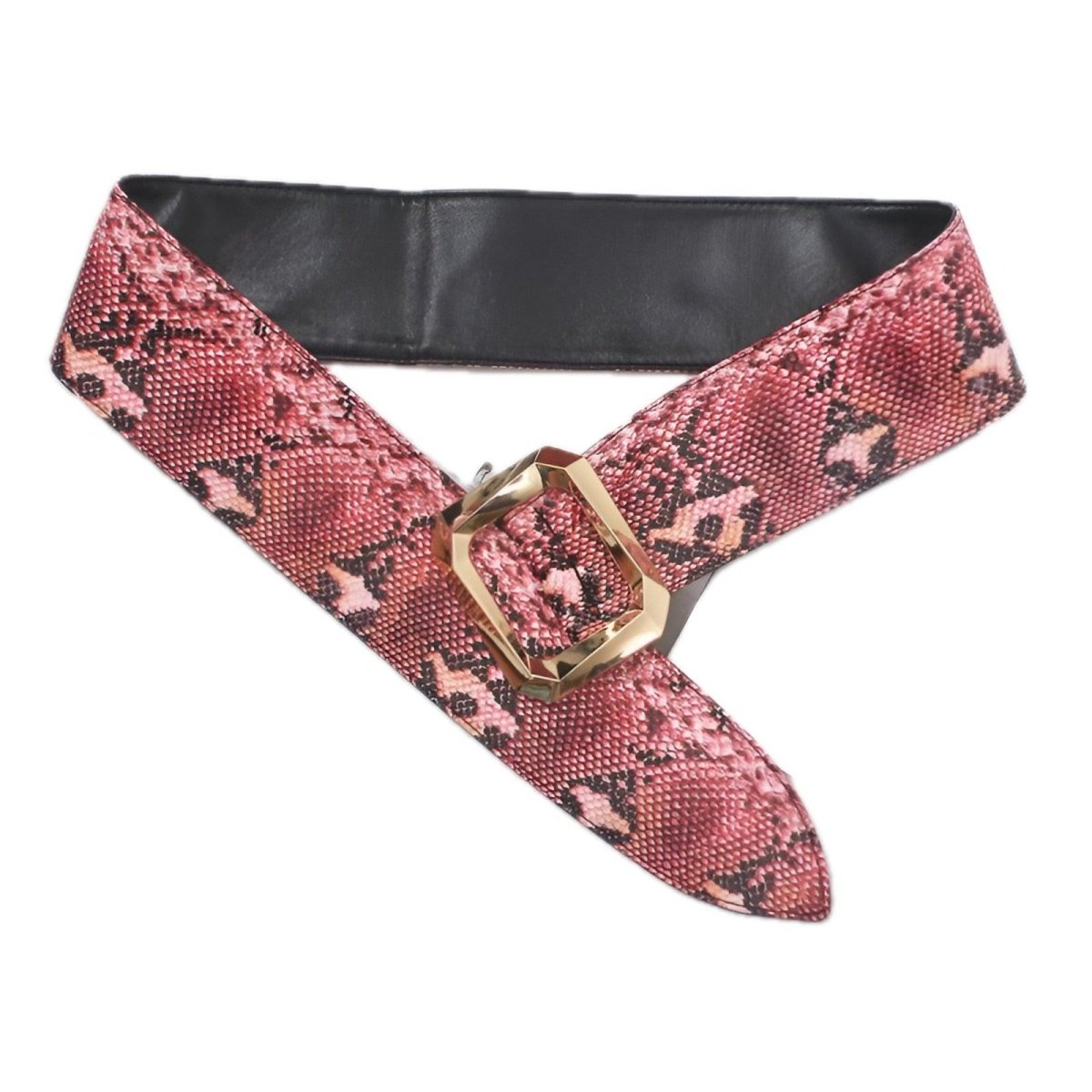 Belt Wide Xxl TO Imprime Peau Of Serpent Model Sable by Zictor