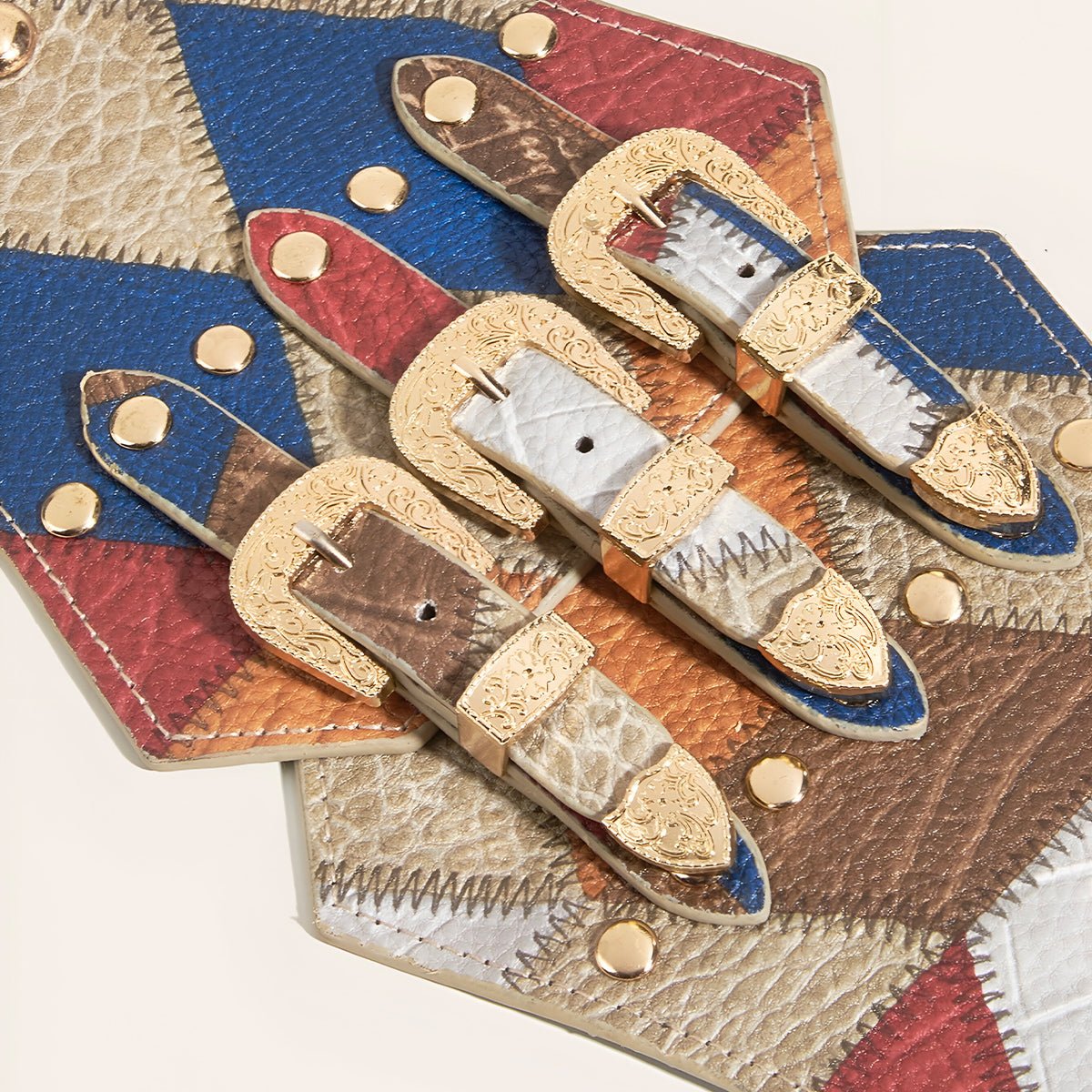 Belt Wide Xxl With Large Buckle Prong Model Arya by Zictor