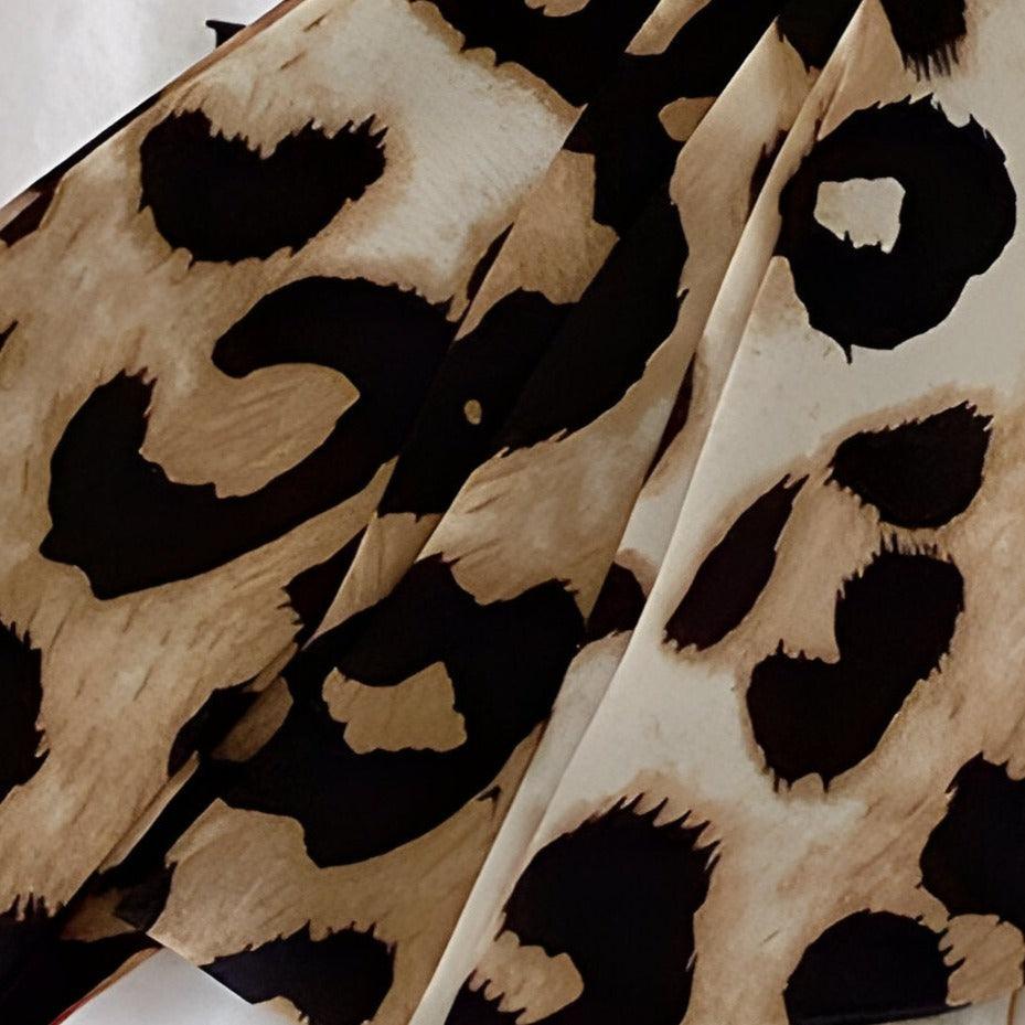 Belt Imprimee Leopard Model Brittaney by Zictor