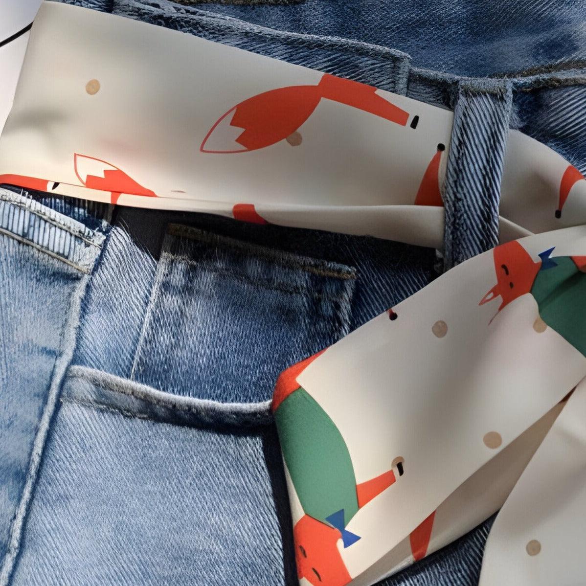 Belt TO Motif Renard Model Michel by Zictor