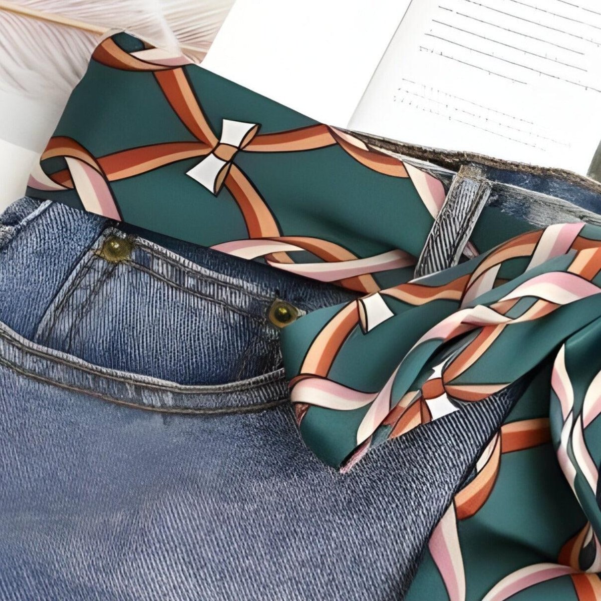 Belt TO Motif Rubans Model Steve by Zictor