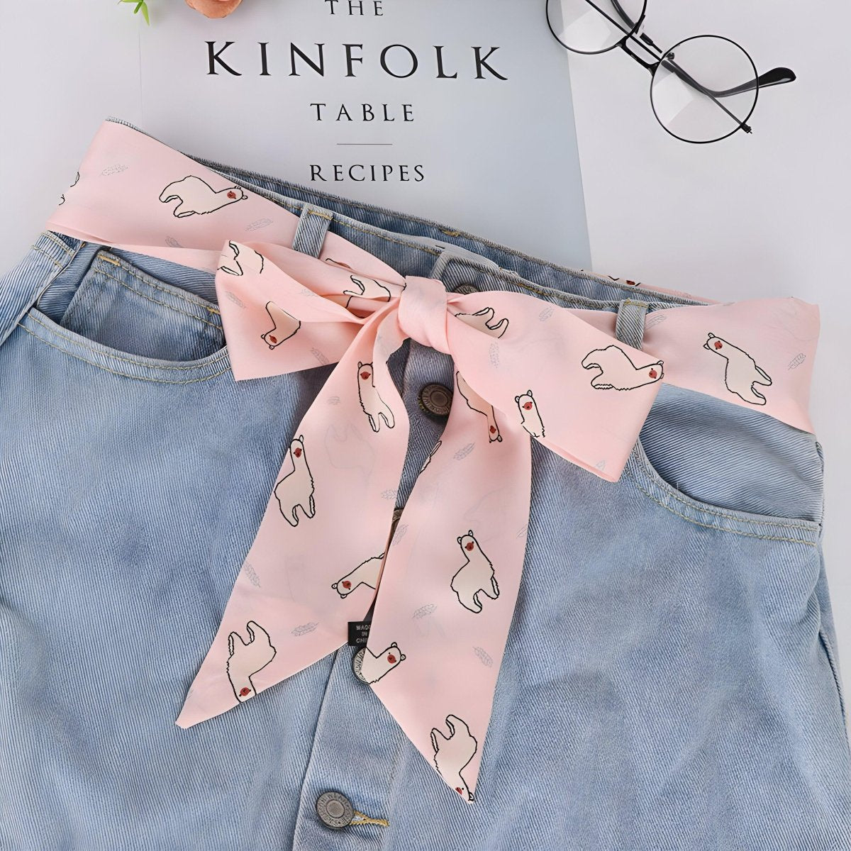 Belt foulard, to motifs KOaklandngas, model KOaklandn - Zictor