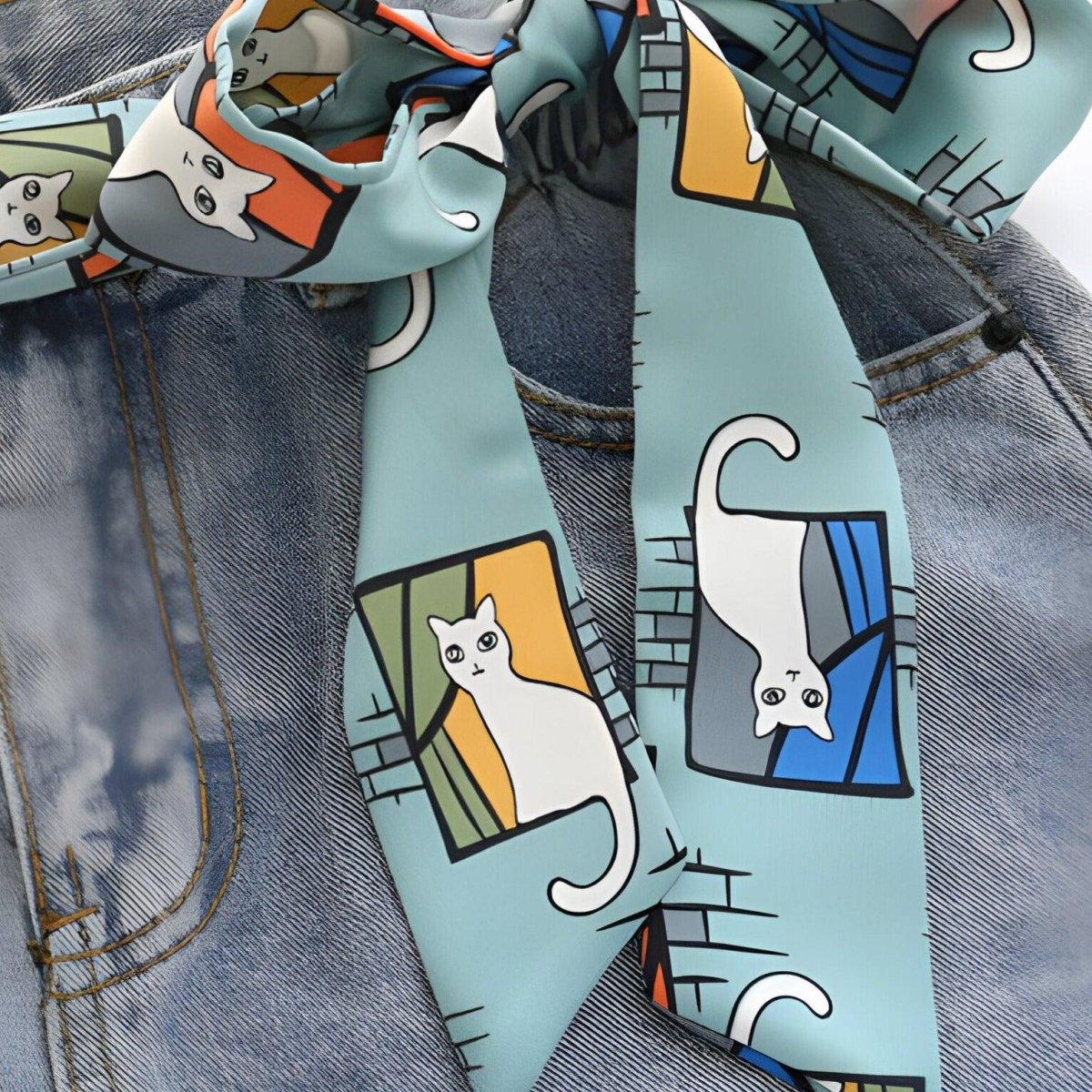 Belt TO Motifs Chats Model Emory by Zictor