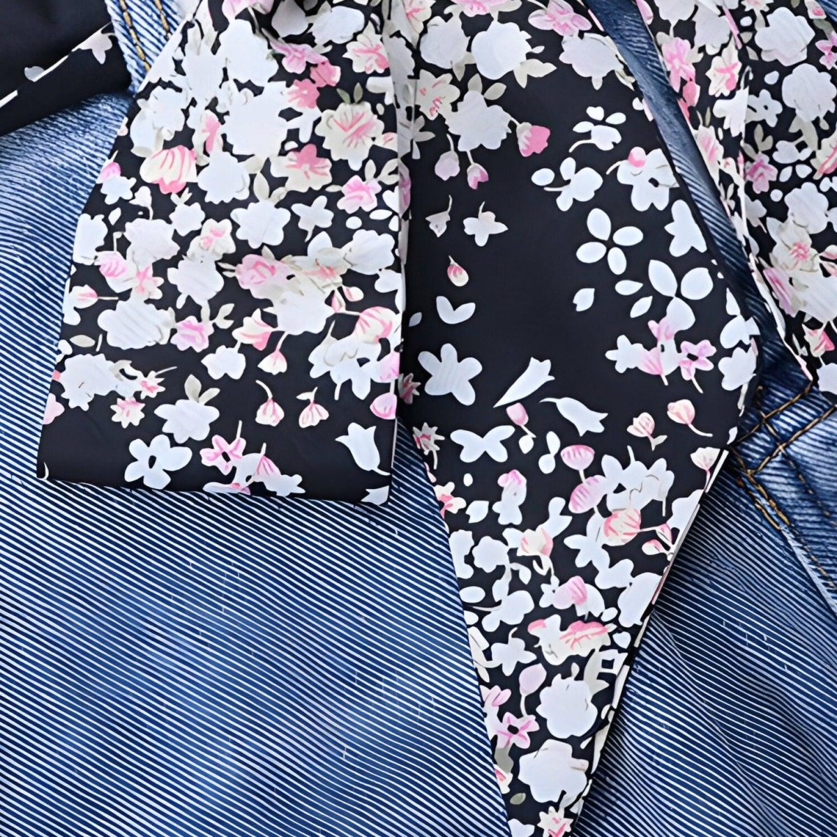 Belt TO Motifs Floraux Roses Model Fox by Zictor