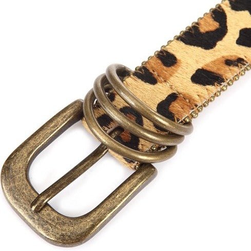 Belt Leopard And Rivet Etoiles For Women Model Chi by Zictor
