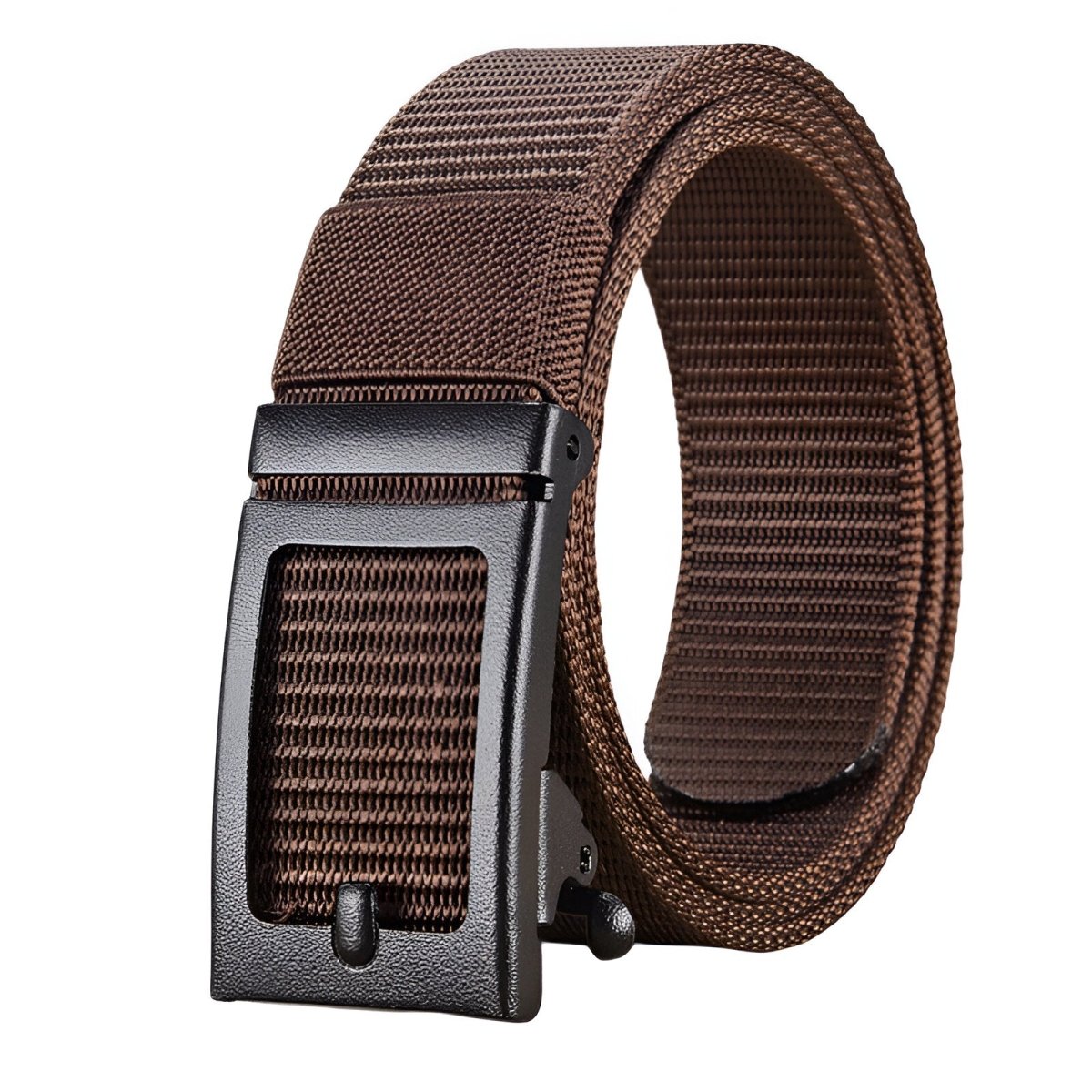 Belt in canvas elastic for men, to buckle auBerkeRayyanyatique, model EMarvel - Zictor
