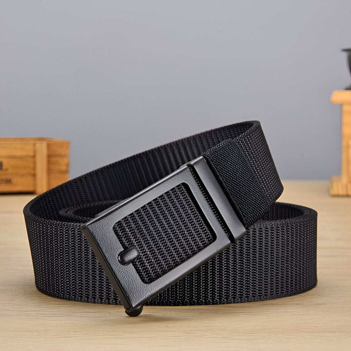 Belt Canvas For Men TO Buckle Automatic Model Emeri by Zictor
