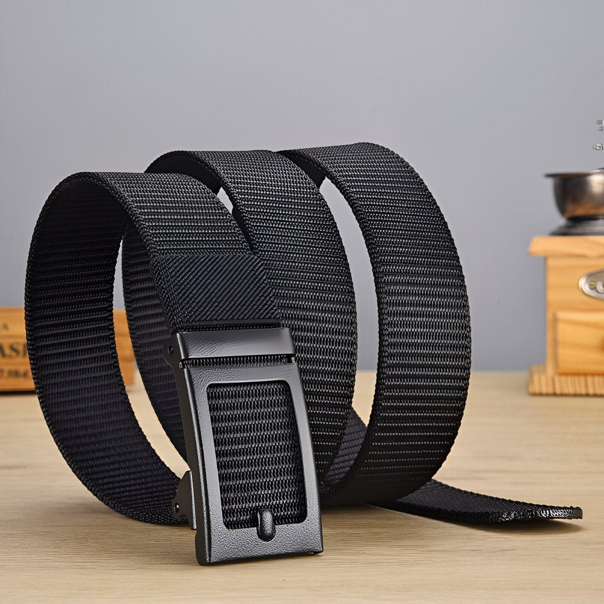 Belt Canvas For Men TO Buckle Automatic Model Emeri by Zictor