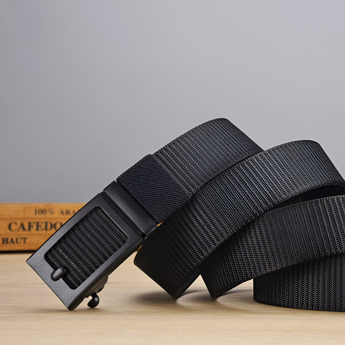 Belt Canvas For Men TO Buckle Automatic Model Emeri by Zictor