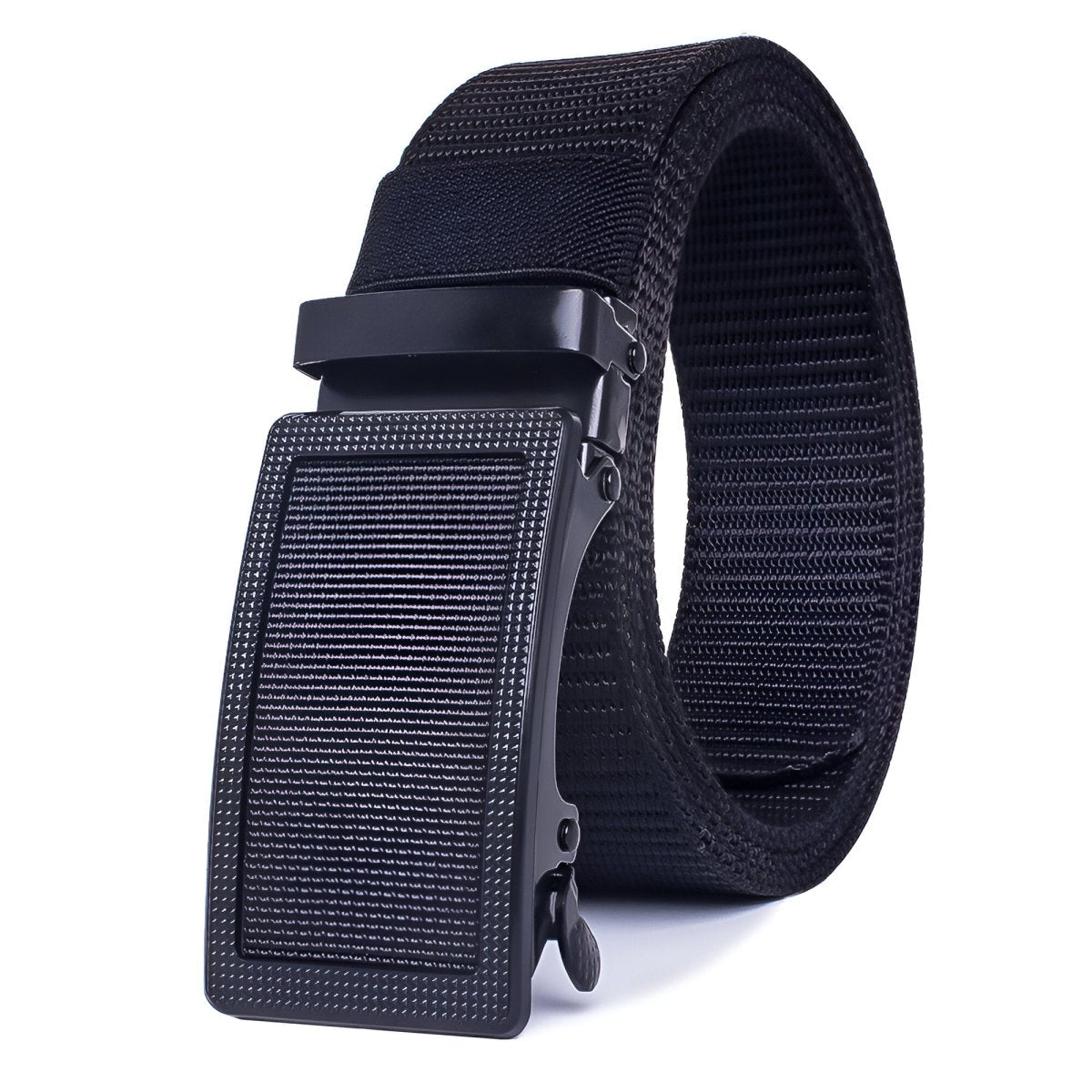 Belt in canvas elastic for men, to buckle auBerkeRayyanyatique, model Clément - Zictor