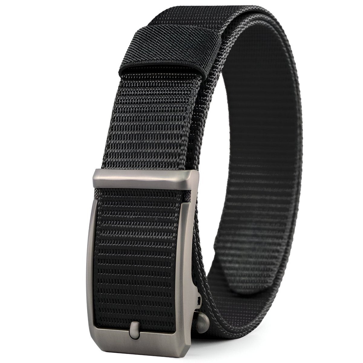Belt in canvas elastic for men, to buckle auBerkeRayyanyatique, model Rivar - Zictor