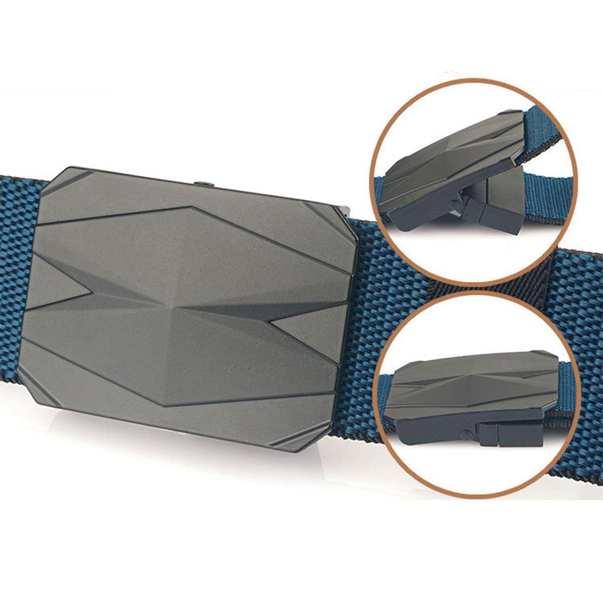 Belt Canvas Nylon With Buckle Automatic Model Averye by Zictor