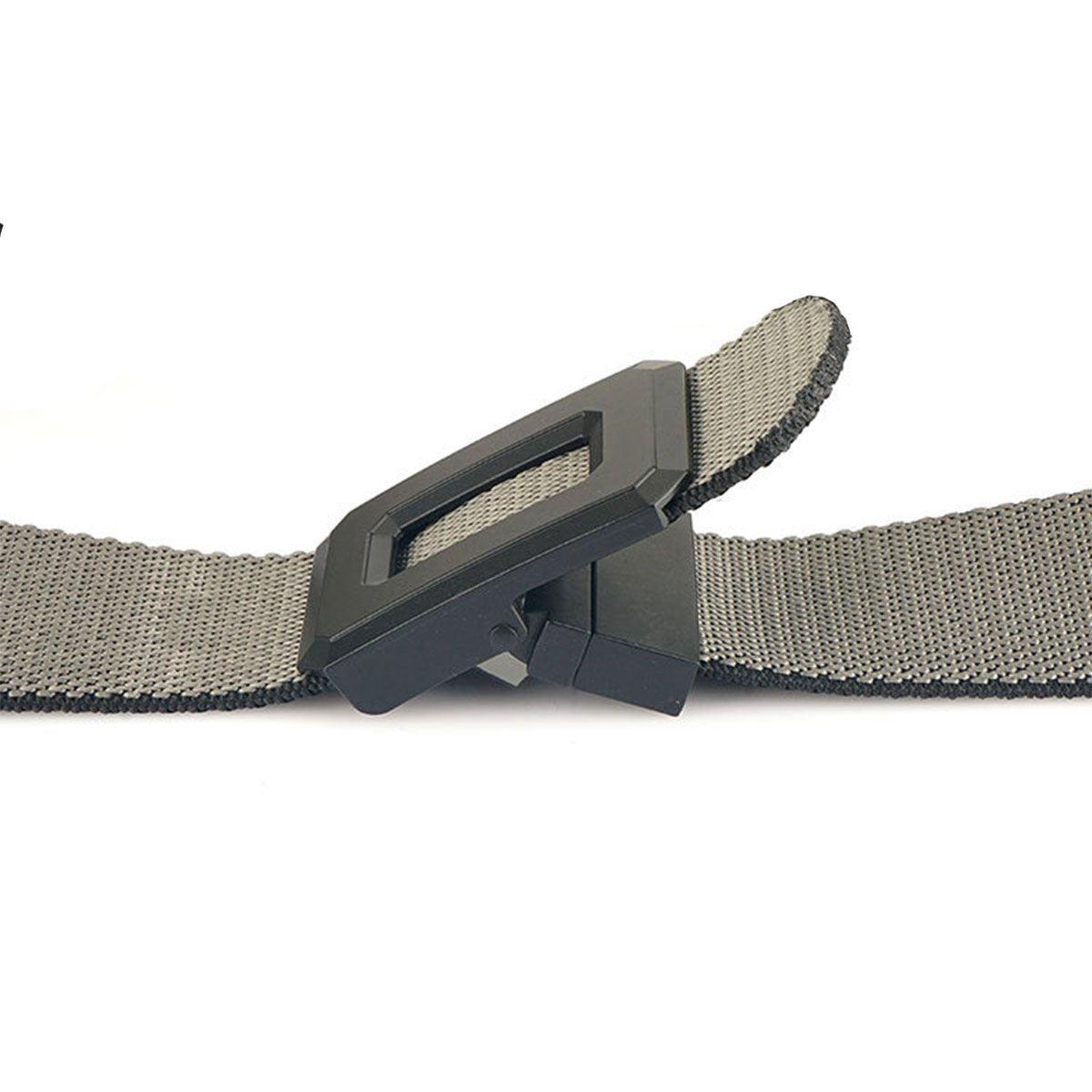 Belt Canvas Nylon Elastic With Buckle Automatic Model Khanh by Zictor