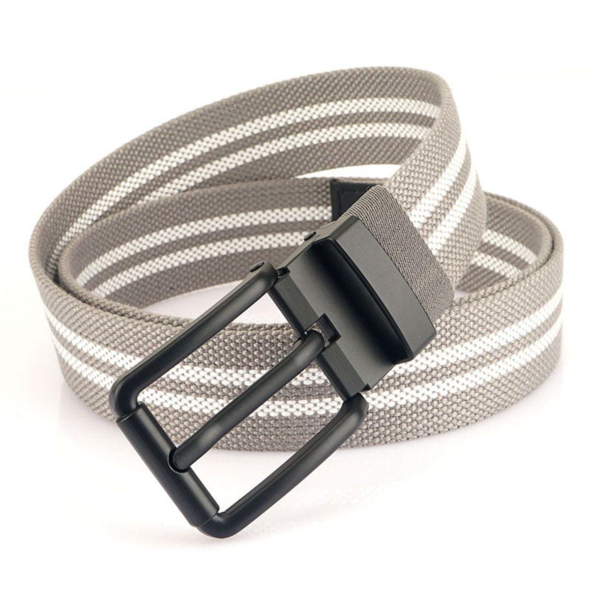 Belt in Canvas Nylon to Simranures with buckle black, model Journee - Zictor
