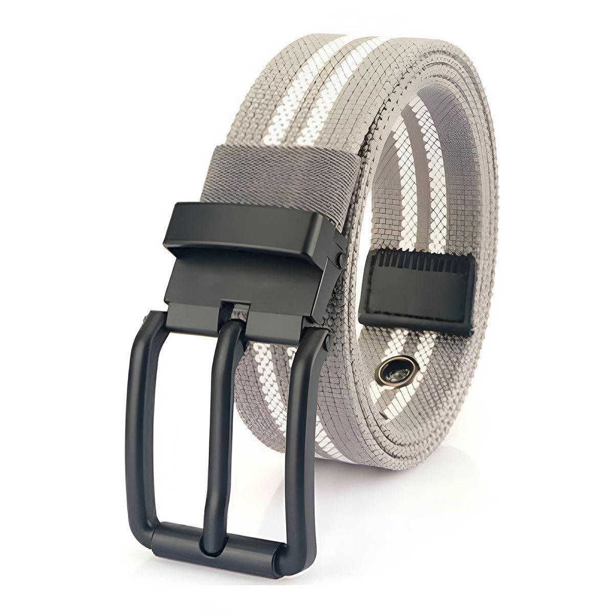 Belt Canvas Nylon With Buckle Black Model Journee by Zictor