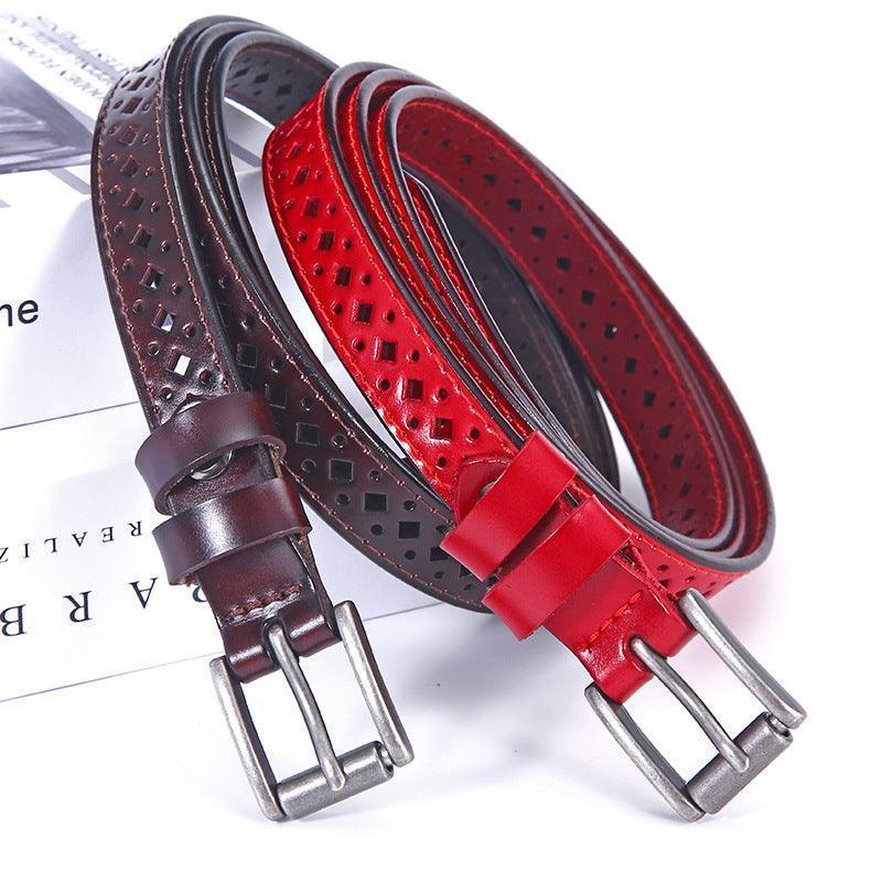 Belt Leather Ajouree For Women Model Ofir by Zictor