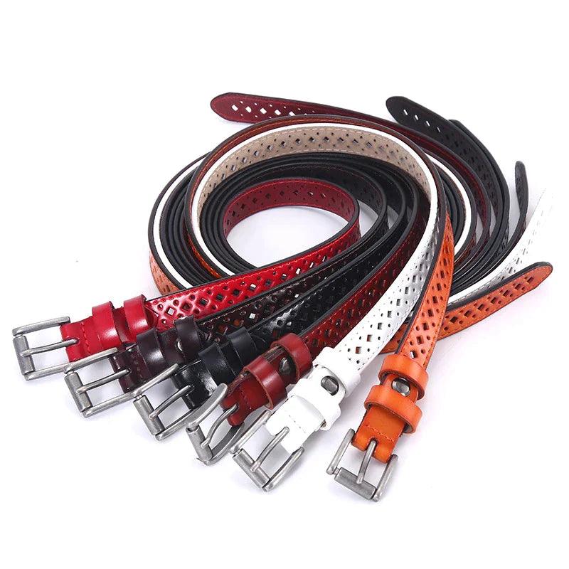 Belt Leather Ajouree For Women Model Ofir by Zictor