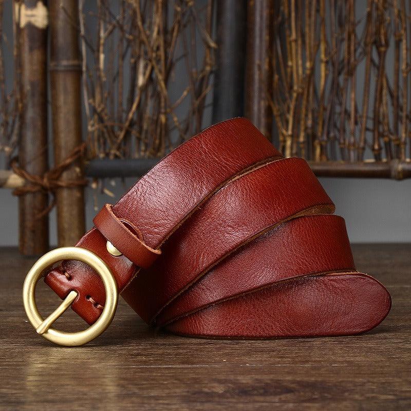 Belt Leather For Women Model Bar by Zictor