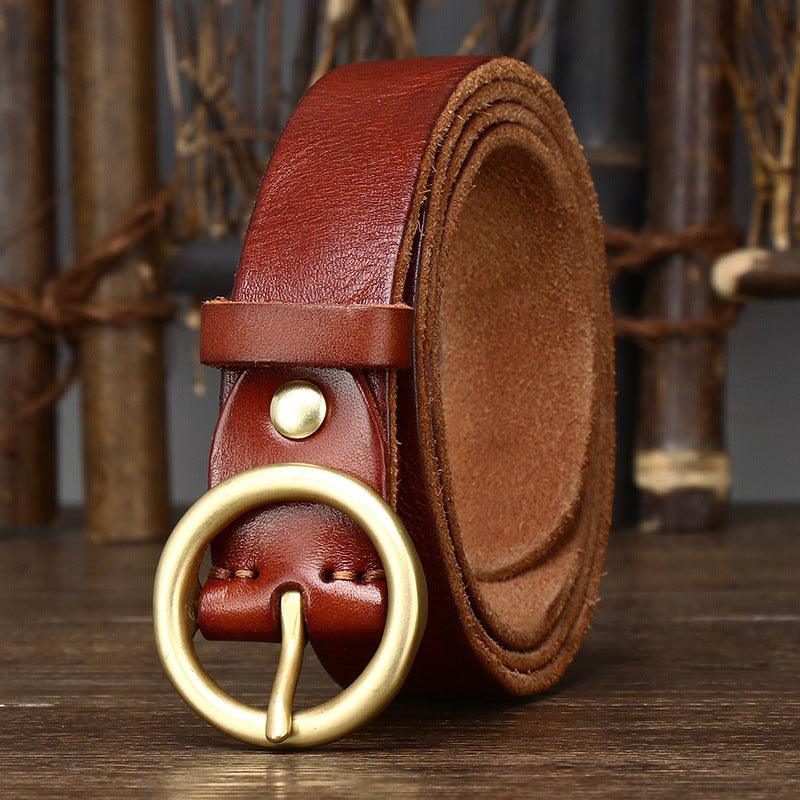 Belt Leather For Women Model Bar by Zictor