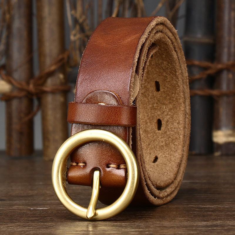 Belt Leather For Women Model Bar by Zictor