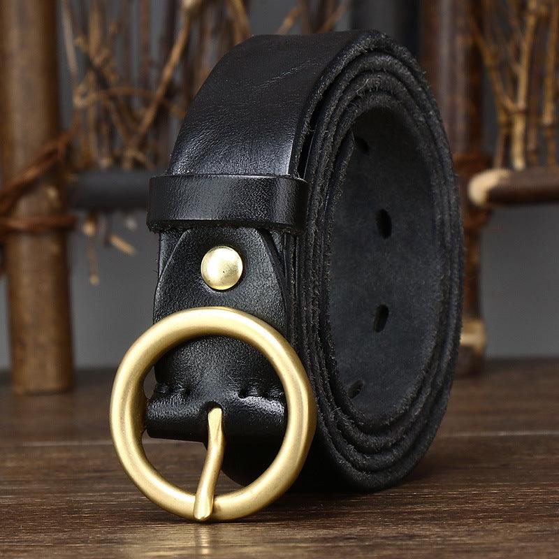Belt Leather For Women Model Bar by Zictor