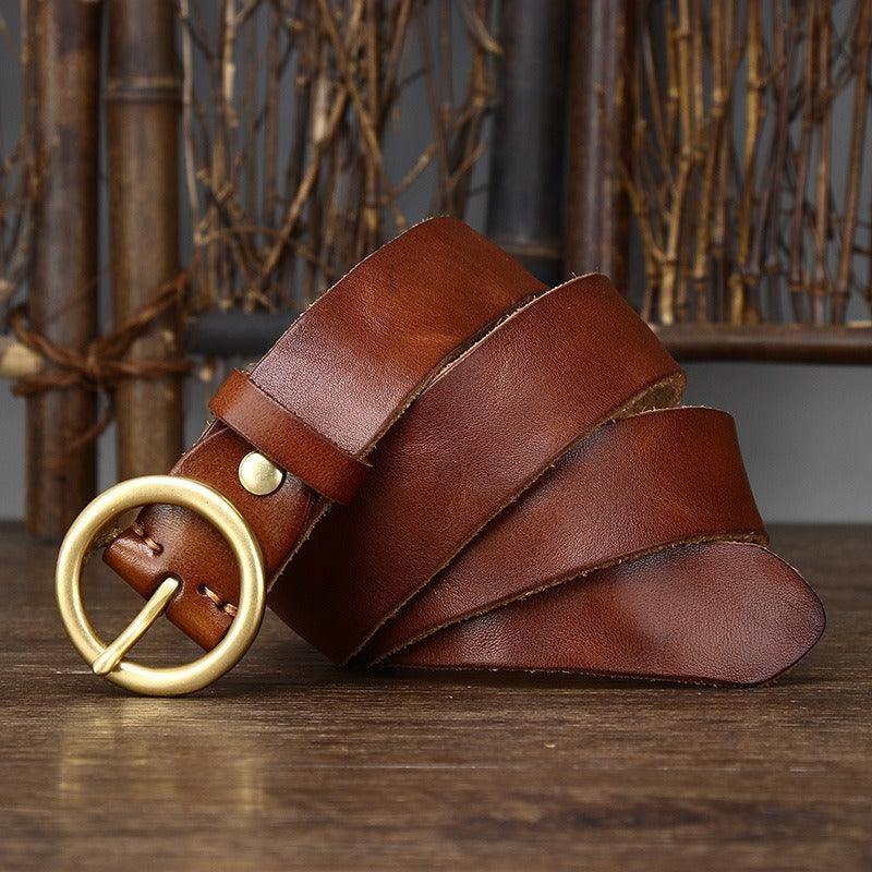 Belt Leather For Women Model Bar by Zictor