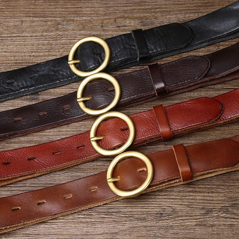 Belt Leather For Women Model Bar by Zictor