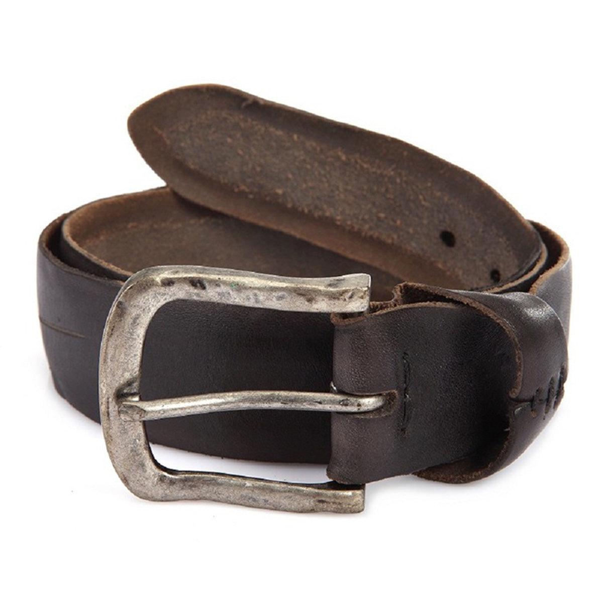 Belt Leather For Men TO Laspect Vieilli Model August by Zictor