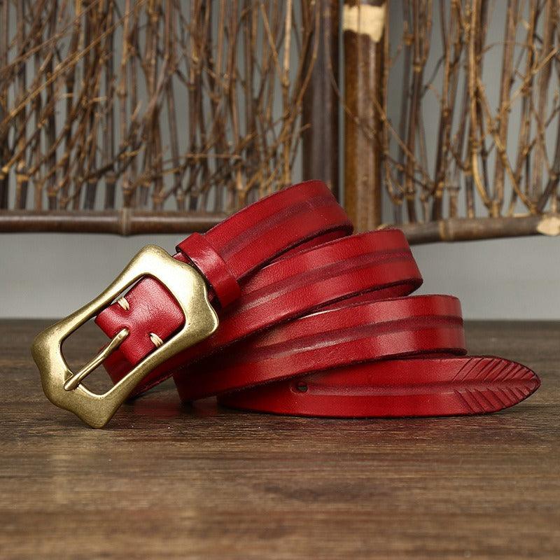 Belt Leather For Women Model Gale by Zictor