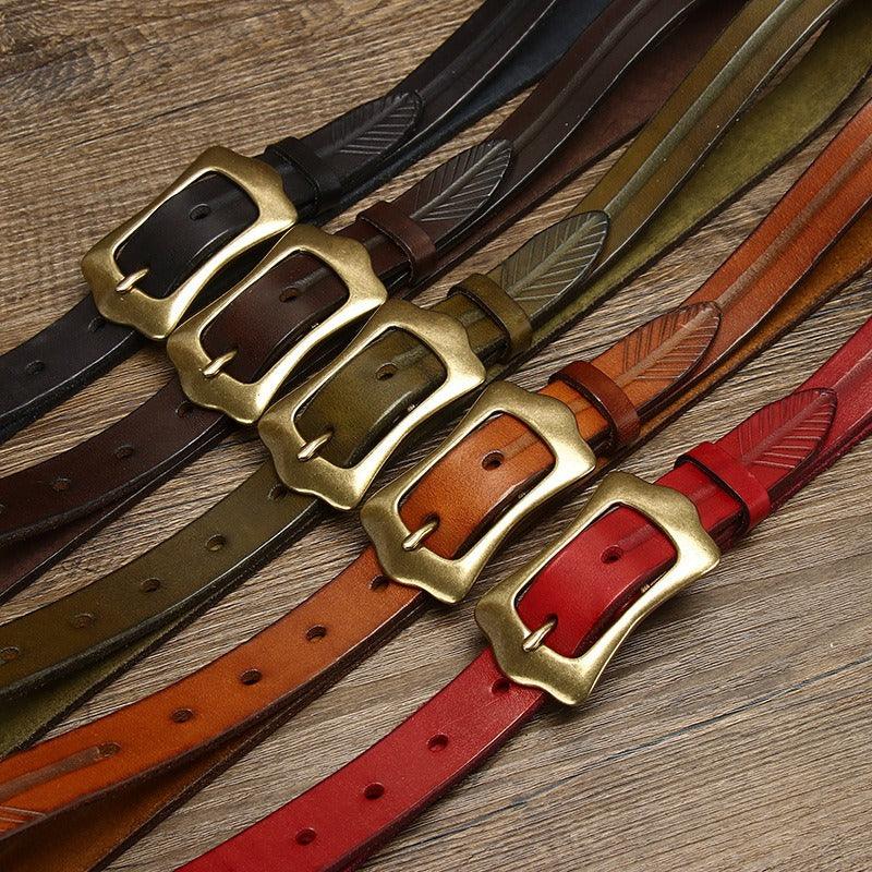 Belt Leather For Women Model Gale by Zictor