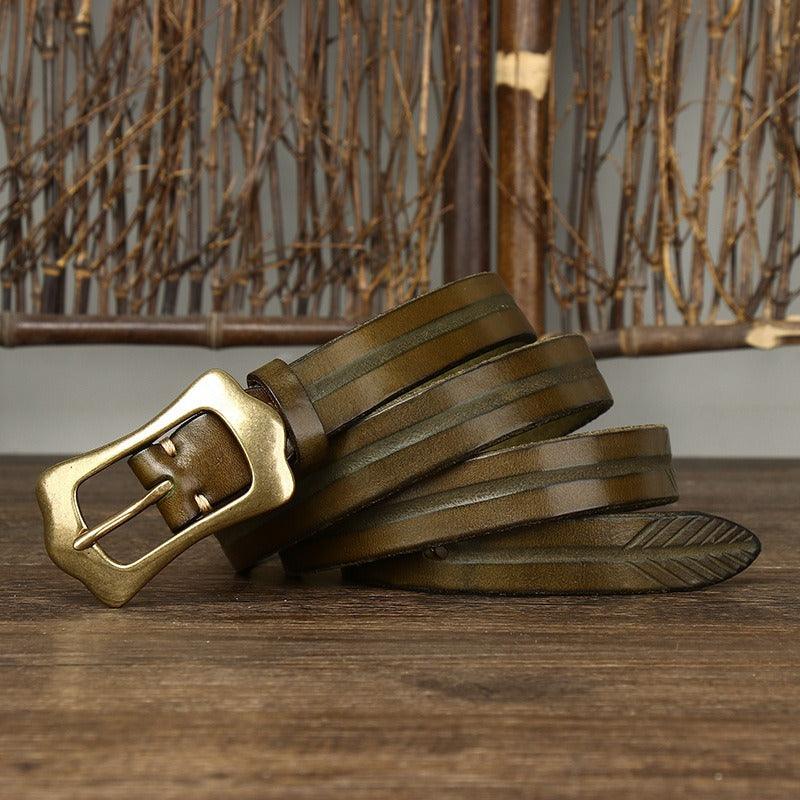 Belt Leather For Women Model Gale by Zictor