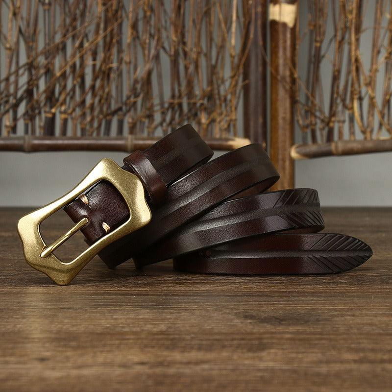 Belt Leather For Women Model Gale by Zictor