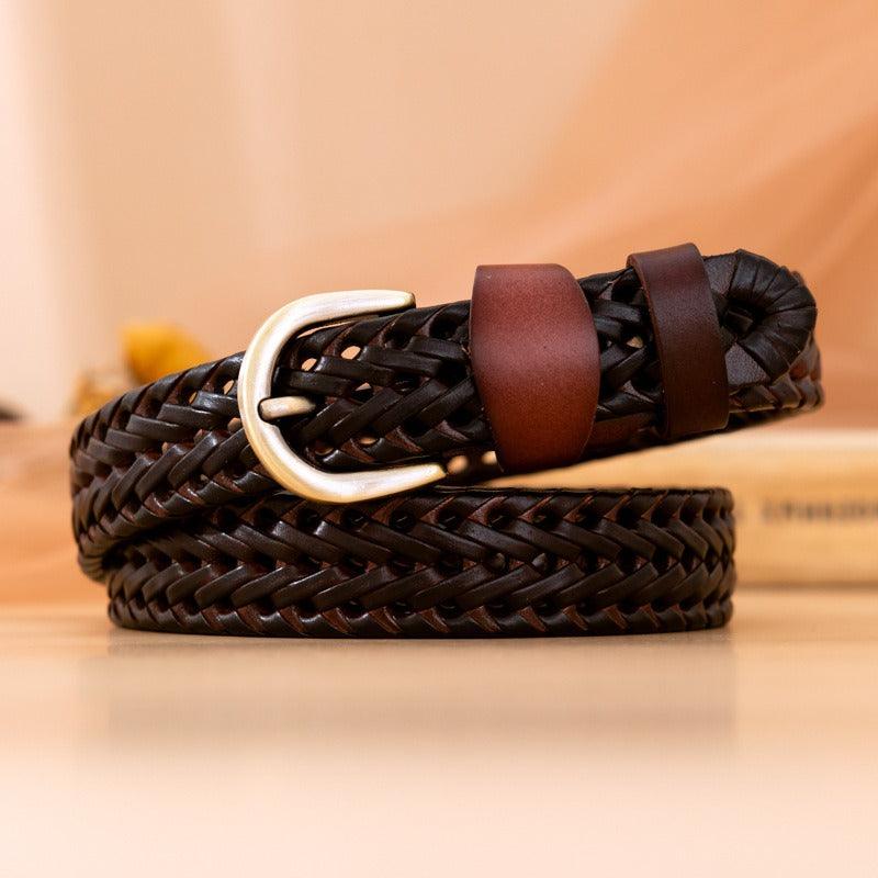 Belt Leather For Women Model Edeno by Zictor