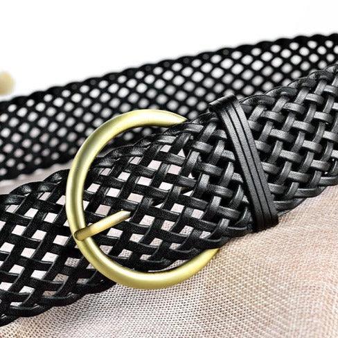 Belt Leather Braid Model Ife by Zictor