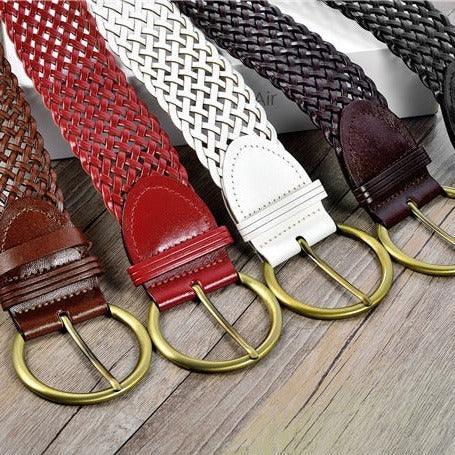 Belt Leather Braid Model Ife by Zictor