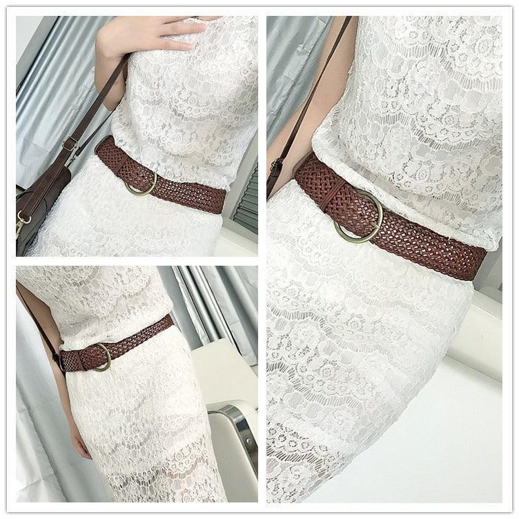 Belt Leather Braid Model Ife by Zictor