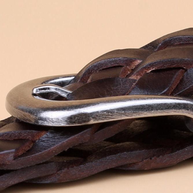 Belt Leather For Women Model Pau by Zictor