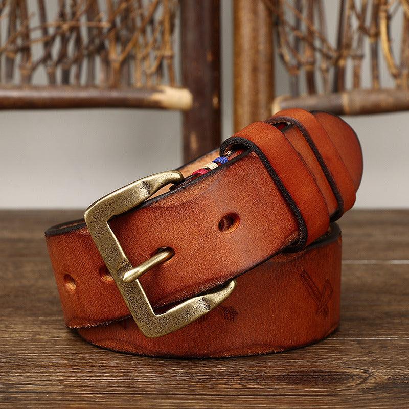 Belt Leather For Men Model Quyen by Zictor