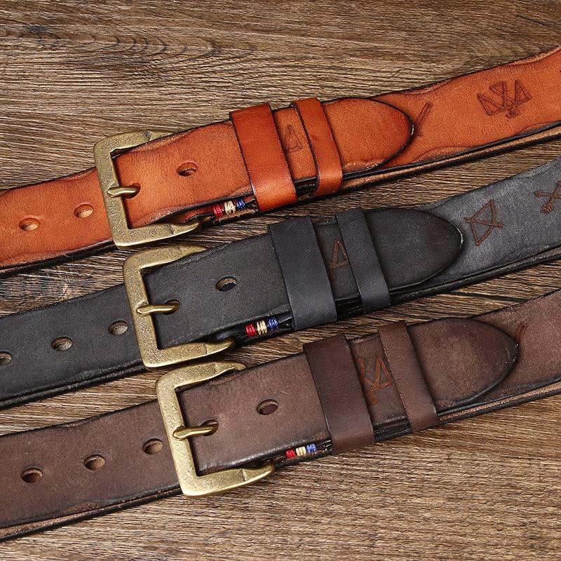 Belt Leather For Men Model Quyen by Zictor