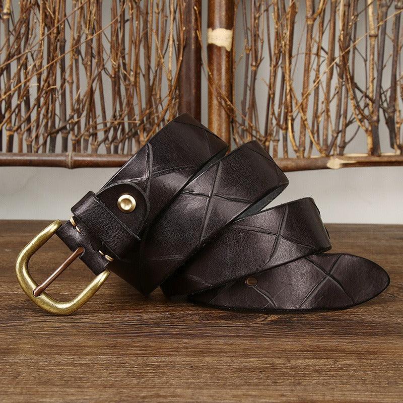 Belt Leather For Men Model Cory by Zictor