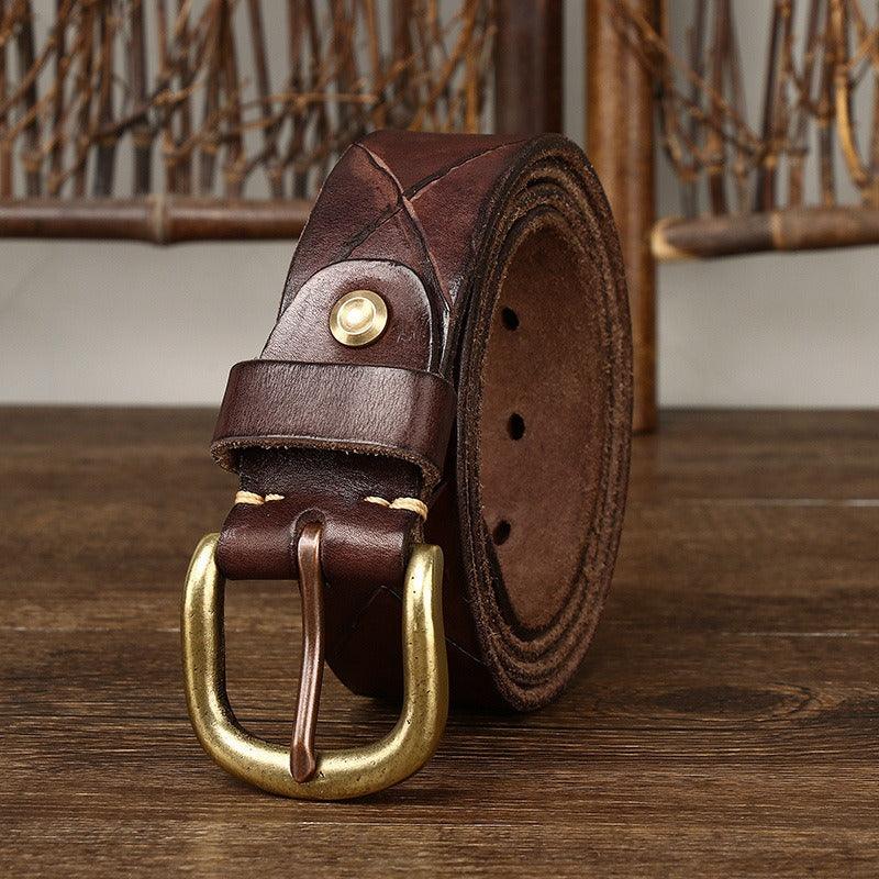 Belt Leather For Men Model Cory by Zictor