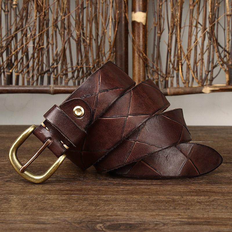 Belt Leather For Men Model Cory by Zictor